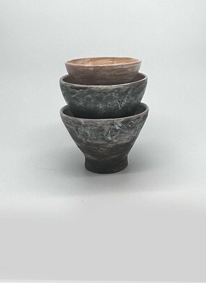 Bowl White Pink - Image 3